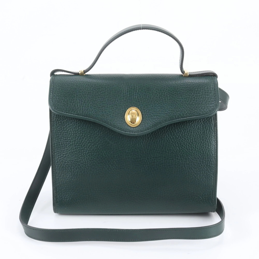 Christian Dior Leather 2-Way Shoulder Bag, Handbag, Tote Bag for Women